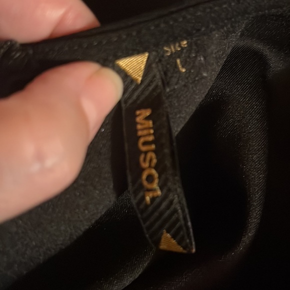 Miusol Black on or off Shoulder Dress - Picture 5 of 6